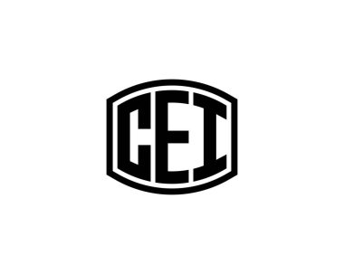 CEI logo tasarım vektör şablonu. CEI