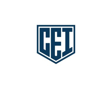 CEI logo tasarım vektör şablonu. CEI