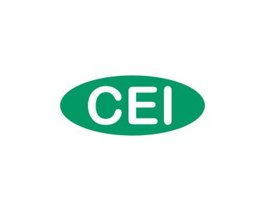 CEI logo tasarım vektör şablonu. CEI