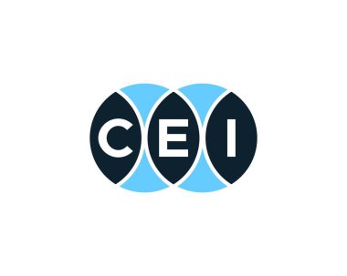 CEI logo tasarım vektör şablonu. CEI