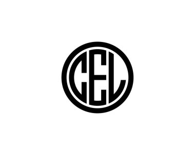 CEL logo tasarım vektör şablonu. CEL