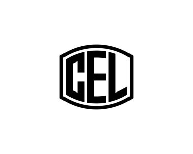 CEL logo tasarım vektör şablonu. CEL