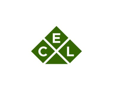 CEL logo tasarım vektör şablonu. CEL