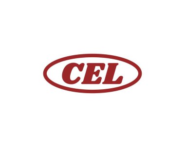 CEL logo tasarım vektör şablonu. CEL