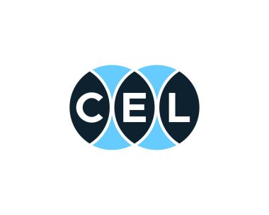 CEL logo tasarım vektör şablonu. CEL