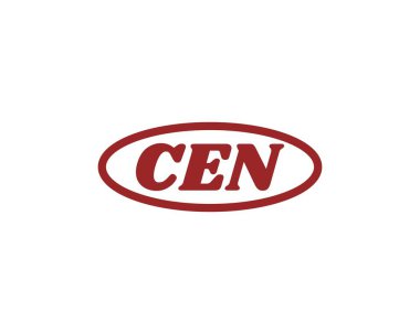 CEN logo tasarım vektör şablonu. CEN