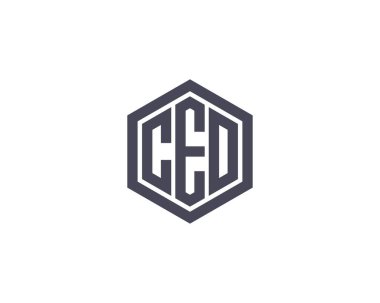 CEO logo tasarım vektör şablonu. CEO.