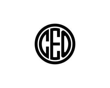 CEO logo tasarım vektör şablonu. CEO.