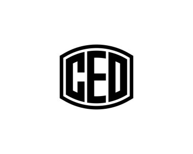 CEO logo tasarım vektör şablonu. CEO.