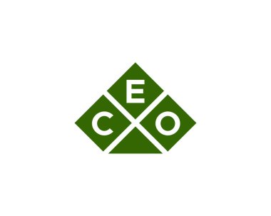 CEO logo tasarım vektör şablonu. CEO.