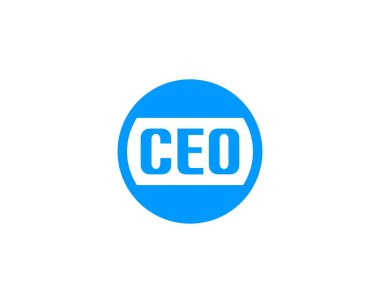 CEO logo tasarım vektör şablonu. CEO.