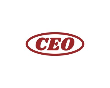 CEO logo tasarım vektör şablonu. CEO.
