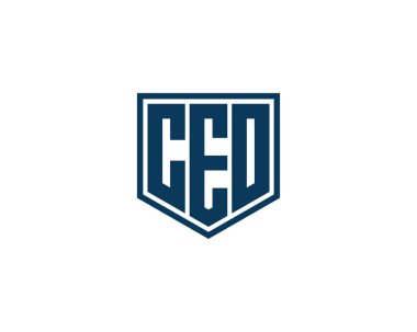 CEO logo tasarım vektör şablonu. CEO.