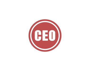 CEO logo tasarım vektör şablonu. CEO.