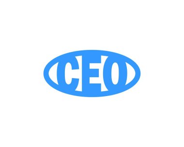 CEO logo tasarım vektör şablonu. CEO.