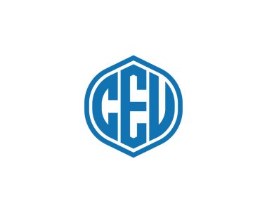 CEU logo tasarım vektör şablonu. CEU