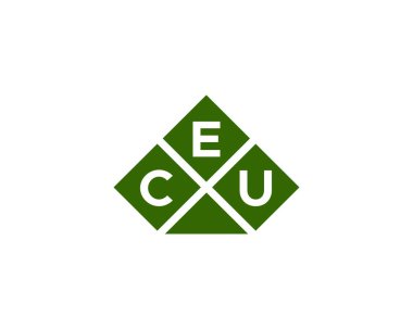 CEU logo tasarım vektör şablonu. CEU