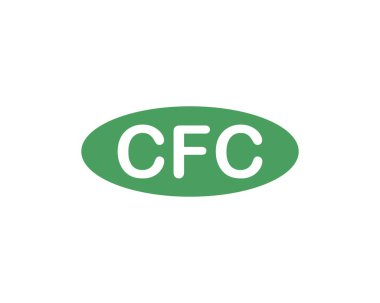 CFC logo tasarım vektör şablonu. CFC