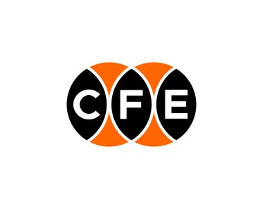 CFE logo tasarım vektör şablonu. CFE