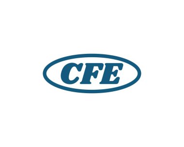 CFE logo tasarım vektör şablonu. CFE