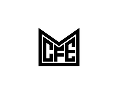 CFE logo tasarım vektör şablonu. CFE