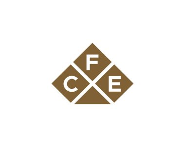 CFE logo tasarım vektör şablonu. CFE