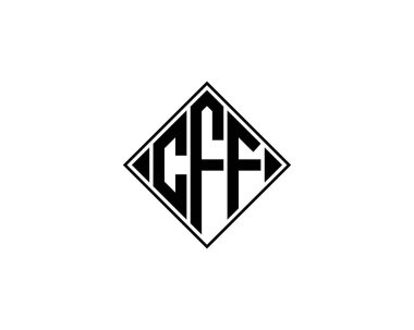 CFF logo tasarım vektör şablonu. CFF