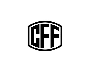 CFF logo tasarım vektör şablonu. CFF
