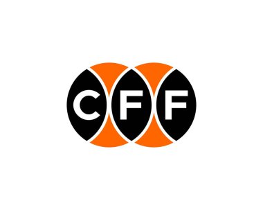 CFF logo tasarım vektör şablonu. CFF
