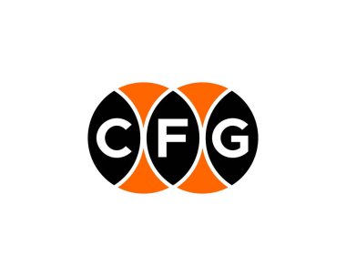 CFG logo tasarım vektör şablonu. CFG