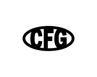 CFG logo tasarım vektör şablonu. CFG