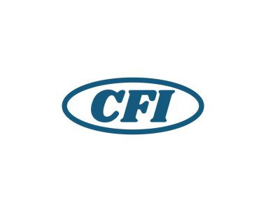 CFI logo tasarım vektör şablonu. CFI