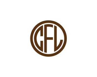 CFL Logo tasarım vektör şablonu CFL