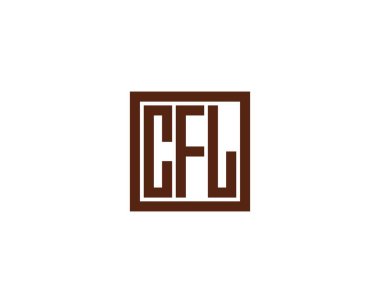 CFL Logo tasarım vektör şablonu CFL
