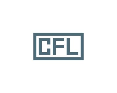 CFL Logo tasarım vektör şablonu CFL