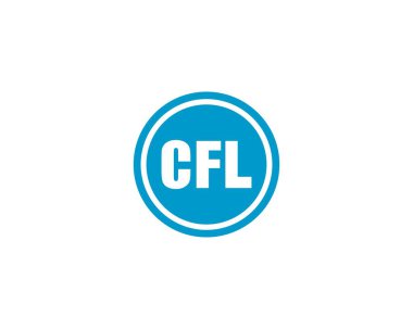 CFL Logo tasarım vektör şablonu CFL