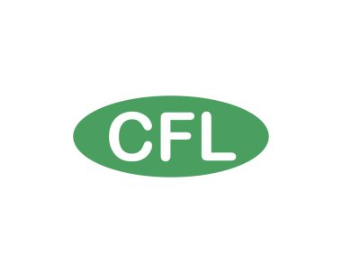 CFL Logo tasarım vektör şablonu CFL