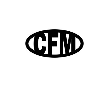 CFM logo tasarım vektör şablonu. CFM