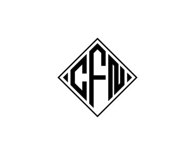 CFN logo tasarım vektör şablonu. CFN