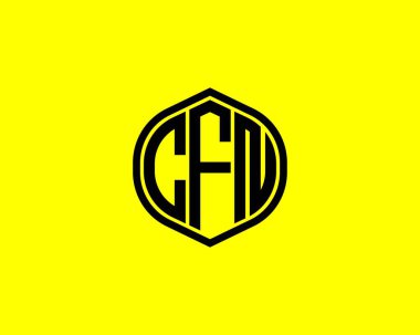 CFN logo tasarım vektör şablonu. CFN