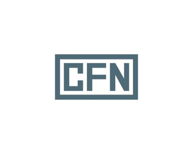 CFN logo tasarım vektör şablonu. CFN