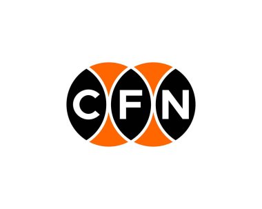 CFN logo tasarım vektör şablonu. CFN