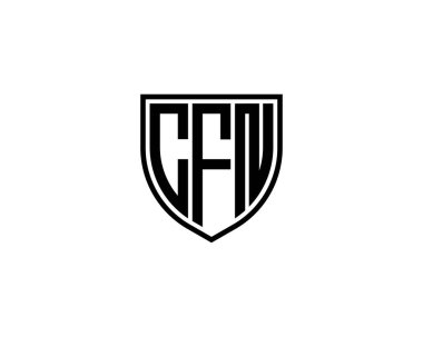 CFN logo tasarım vektör şablonu. CFN