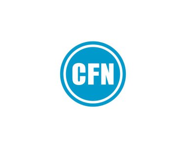 CFN logo tasarım vektör şablonu. CFN