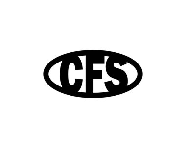 CFS logo tasarım vektör şablonu. CFS
