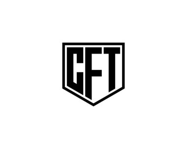 CFT logo tasarım vektör şablonu. CFT