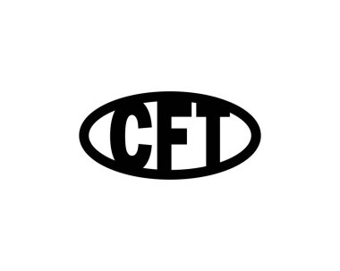 CFT logo tasarım vektör şablonu. CFT