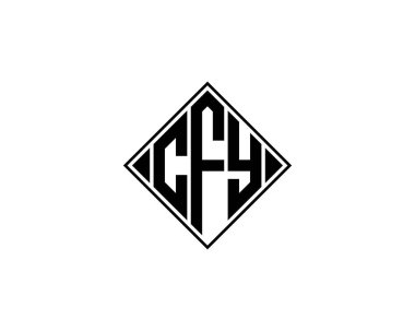 CFY logo tasarım vektör şablonu. CFY