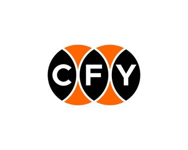 CFY logo tasarım vektör şablonu. CFY