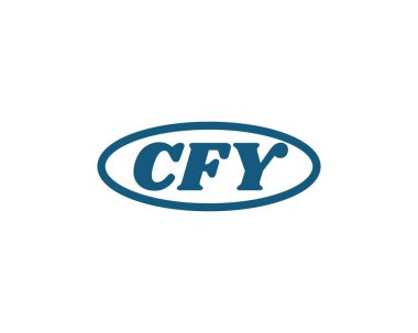 CFY logo tasarım vektör şablonu. CFY